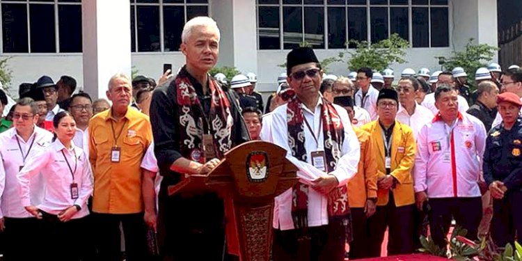 Pasangan capres-cawapres Ganjar Pranowo-Mahfud MD mendapat dukungan dari sejumlah musisi/RMOL