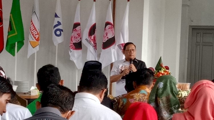 Peresmian posko pemenangan 