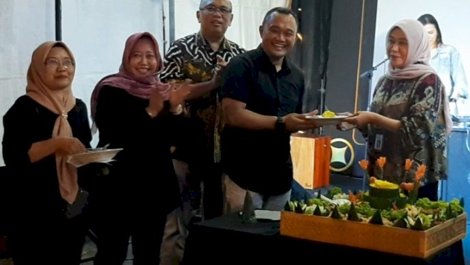 Teks foto: Perayaan HUT ke-151 PD Pasar Surya/RMOLJatim