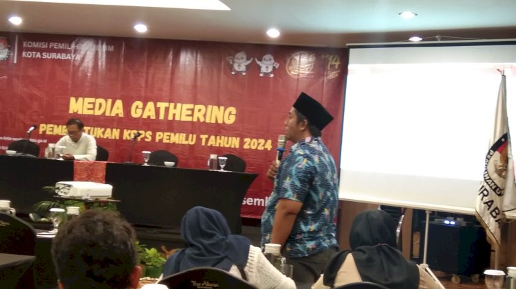  Subairi saat media gathering/RMOLJatim