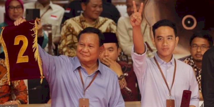 Capres-cawapres nomor urut 2 Prabowo Subianto-Gibran Rakabuming Raka/Ist