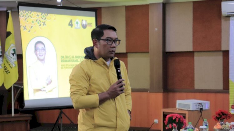 Wakil Ketua Umum Partai Golkar Ridwan Kamil/Ist