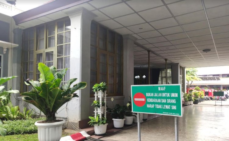 Rumah Dinas Bupati Malang yang berada di Jalan Merdeka, Kota Malang/RMOLJatim