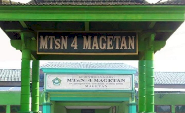 Sekolah MTsN Kawedanan Magetan/RMOLJatim