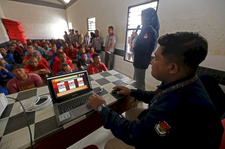 KPU Surabaya sosialisasi Pemilu 2024 ke penghuni Liponsos Keputih/RMOLJatim
