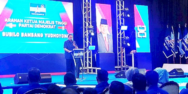 Susilo Bambang Yudhoyono pada konsolidasi Partai Demokrat di Banda Aceh/RMOLAceh