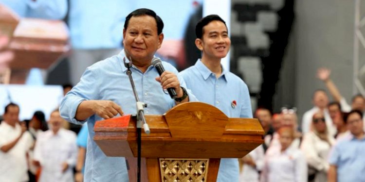 Pasangan capres-cawapres Prabowo-Gibran diprediksi sejumlah survei akan menang satu putaran pada Pilpres 2024/Net