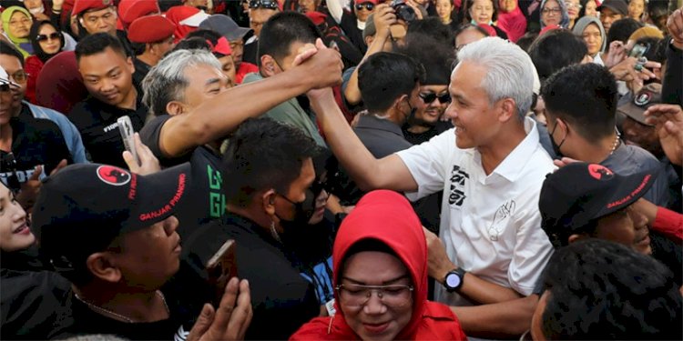 Calon presiden nomor urut 3, Ganjar Pranowo/Net