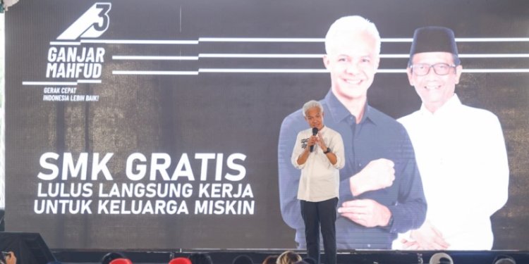 Calon presiden nomor urut 3 Ganjar Pranowo/Ist