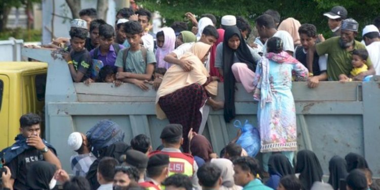 Pengungsi Rohingya di Indonesia/Net