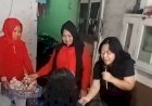 Agatha Retnosari Sosialisasikan KTP Sakti Ganjar-Mahfud Dan Bagikan Telur Di Posyandu