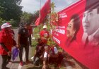 HUT ke-51 PDIP, DPC Kota Madiun Tanam Ratusan Pohon