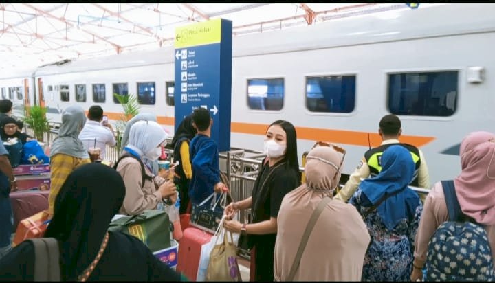 Suasana stasiun Madiun/ist