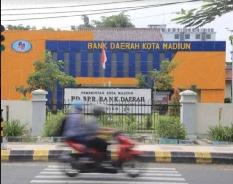 Kantor BPR Bank Daerah Kota Madiun /Ist