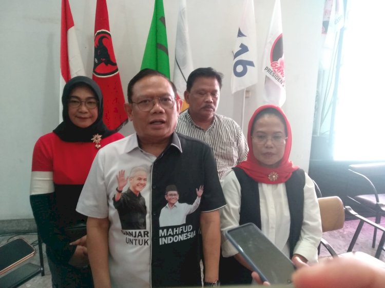 Ketua Tim Pemenangan Daerah (TPD) Ganjar-Mahfud Jatim Laksamana Madya (Purn) Agus Setiadji