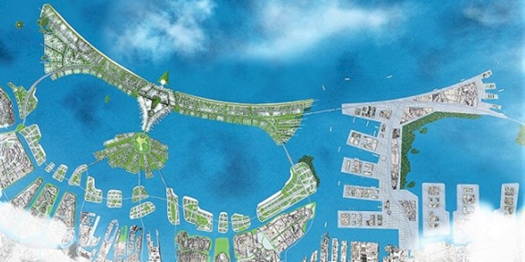 Skema Proyek Giant Sea Wall di Teluk Jakarta/Net