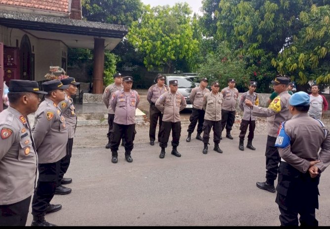 Apel persiapan pengamanan kampanye Pemilu 2024 di Jember/RMOLJatim