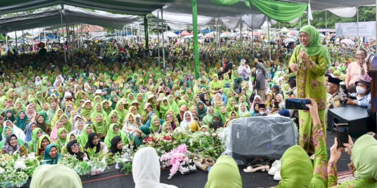 Ketua Umum Pimpinan Pusat Muslimat Nahdlatul Ulama (NU) yang juga Gubernur Jawa Timur Khofifah Indar Parawansa/Ist