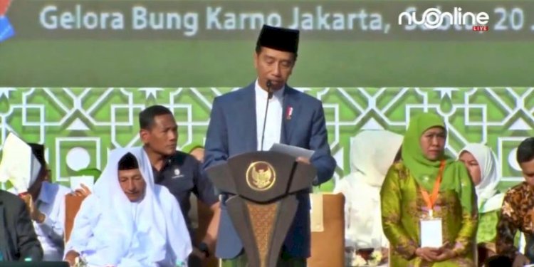  Presiden Joko Widodo di Harlah Muslimat NU/Repro