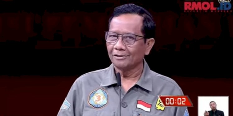 Cawapres Nomor Urut 3, Mahfud MD/Rep
