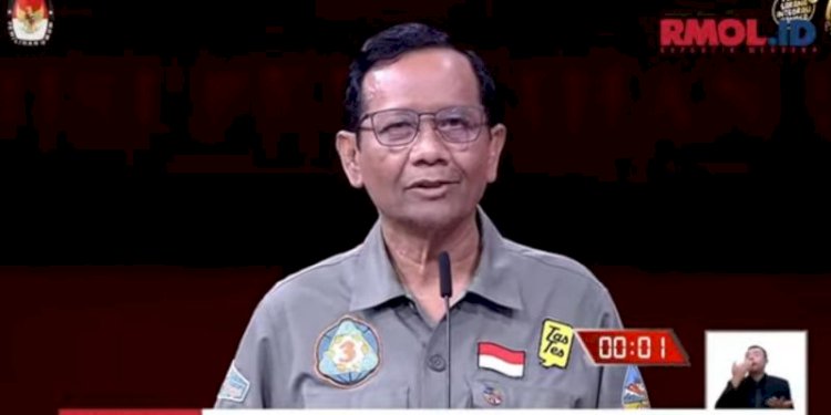 Cawapres Nomor Urut 3 Mahfud MD/Repro