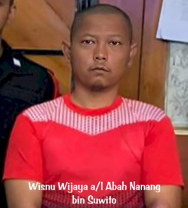 Terdakwa pencabulan siswi SMP, Wisnu Wijaya alias Abah Nanang/ist