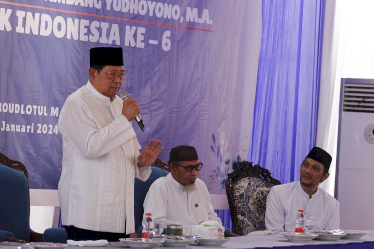 Presiden RI ke 6 Susilo Bambang Yughoyono