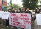 Pemilu 2024 Dianggap Sukses, Gabungan Mahasiswa Gelar Aksi Damai di DPRD