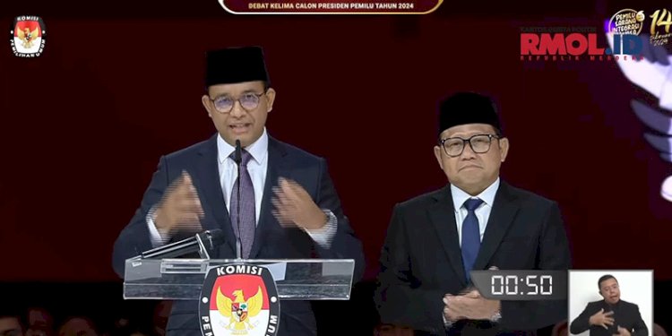 Capres-cawapres nomor urut 1, Anies Baswedan-Muhaimin Iskandar/RMOL