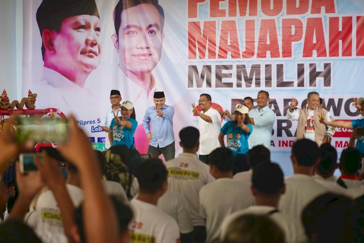 Deklarasi Pemuda Mojokerto mendukung Prabowo-Gibran/Ist