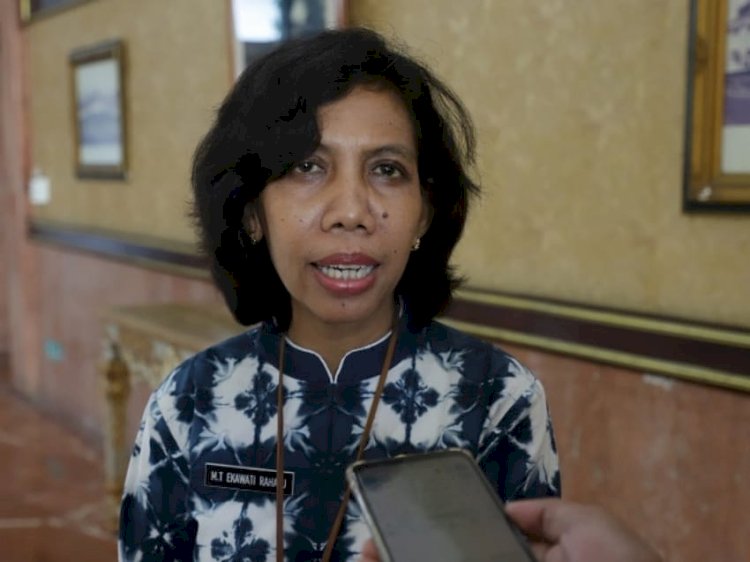 Teks foto: Maria Theresia Ekawati Rahayu/RMOLJatim