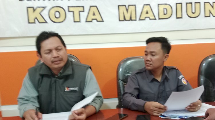 Keterangan foto : Konferensi press Bawaslu kota Madiun/RMOLJatim