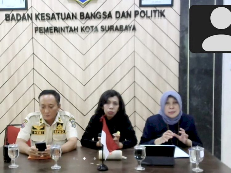 Nanik Sukristina, Maria Theresia Ekawati Rahayu dan Agus Hebi Juniantoro/RMOLJatim