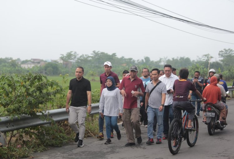 Teks foto: Wali Kita Eri bersama jajran sidak di kawasan tengger raya/ist