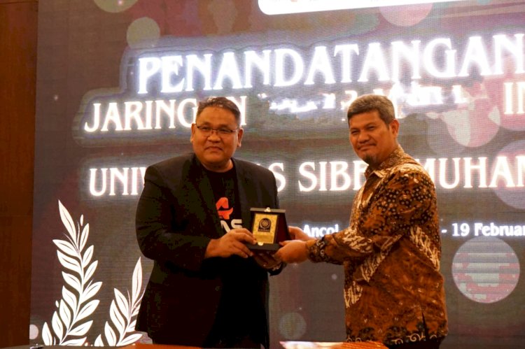 Penandatanganan Nota Kesepahaman (MoU) kedua lembaga dilakukan pada Malam Anugerah JMSI Award 2024 di Hotel Discovery, Ancol, Jakarta Utara, Senin malam (19/2)/Ist