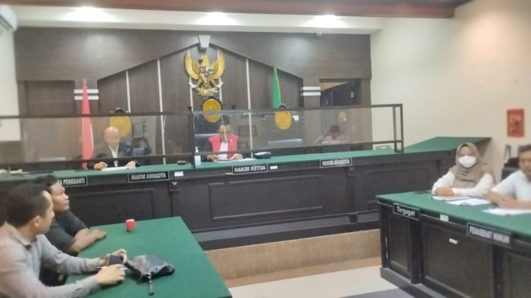 Sidang gugatan praperadilan kasus pembunuhan berencana dengan dengan pemohon SA/Ist