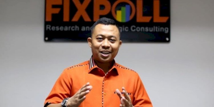 Direktur Eksekutif Fixpoll Indonesia, Mohammad Anas RA/Ist