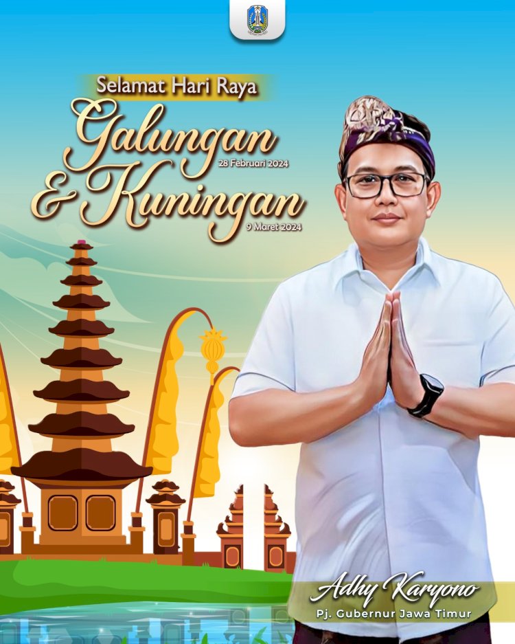 Pj. Gubernur Jatim Adhy Karyono 