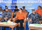 TNI AL Gelar Bakti Sosial untuk Warga Bawean, Pj Gubernur Adhy Pastikan Pemenuhan Kebutuhan Dasar dan Infrastruktur Jadi Prioritas