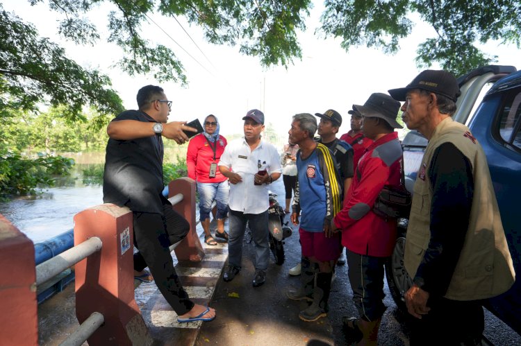  Pj. Wali Kota Mojokerto, Ali Kuncoro saat melakukan koordinasi  /ist