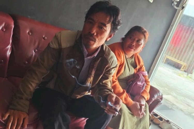 Pedagang sate madura di Mageran yang mengaku diperas lintah darat/ist