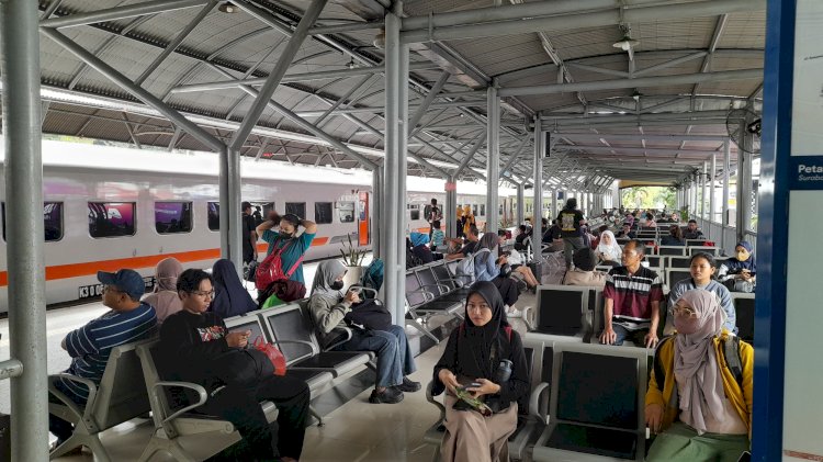 Ilustrasi suasana di stadion Gubeng Surabaya/ ist