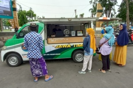 Samsat Keliling di Depan Alun-alun Kota Probolinggo/RMOLJatim