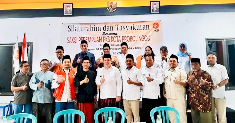 Foto bersama Partai Gerindra dan PKS usai diskusi politik.