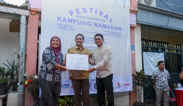 Ikhsan di acara Festival Kampung Ramadan/RMOLJatim