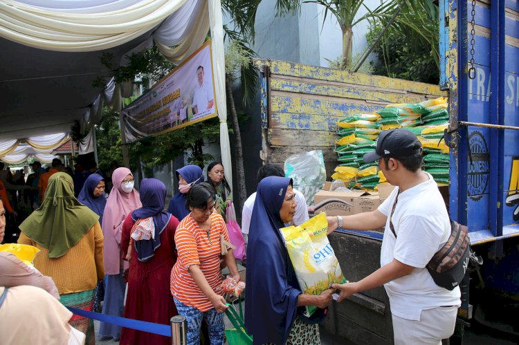 Teks foto: Gerakan Pangan Murah/ist