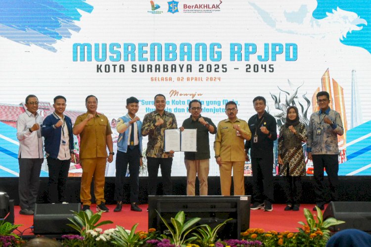 Musrenbang penyusunan RPJPD Kota Surabaya tahun 2025-2045/RMOLJatim