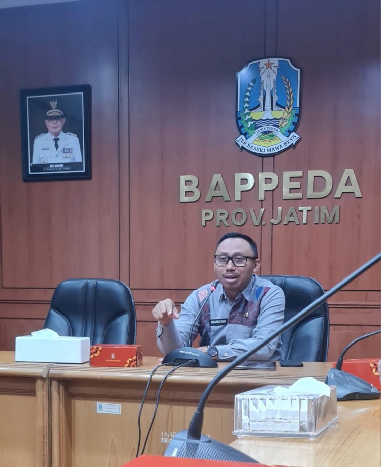 Kepala Badan Perencanaan Pembangunan Daerah (Bappeda) Jawa Timur Mohammad Yasin