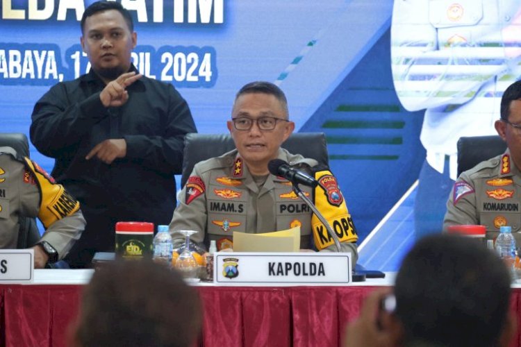 Kapolda Jatim, Irjen Pol Imam Sugianto/Ist