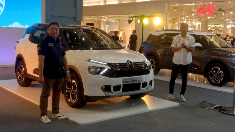 The All-New Citroen C3 Aircross  saat diluncurkan di Surabaya